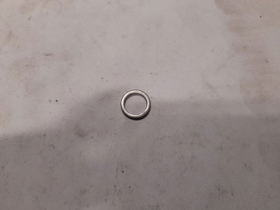 Track motor plug o-ring